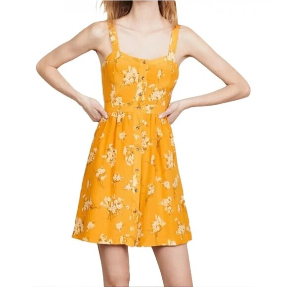 Floral Yellow Dress - Picture 4 of 15